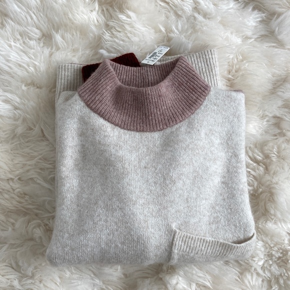 NWT madewell redmond mockneck pocket sweater XS - Picture 7 of 11